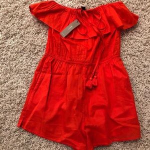 JCrew Romper swim cover Up XXS NTW